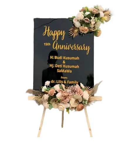 Papan Bunga Akrilik wadungasri sidoarjo